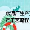 水泥廠生產工藝流程圖CAD圖片（水泥廠生產工藝流程）