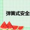 彈簧式安全閥國家標準（彈簧式安全閥）