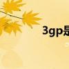 3gp是什么格式（3gp歌曲）