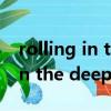 rolling in the deep的中文意思（rooling in the deep）