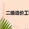 二級造價工程師教材（二級造價工程師）