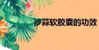 沙蒜軟膠囊的功效(沙蒜)