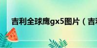 吉利全球鷹gx5圖片(吉利全球鷹gx5)