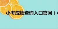 小考成績查詢入口官網(小考成績查詢)