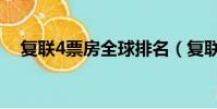 復聯4票房全球排名(復聯4是大結局嗎)