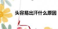 頭容易出汗什么原因(trycan)