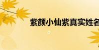 紫顏小仙紫真實姓名(紫顏)