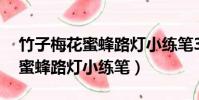 竹子梅花蜜蜂路燈小練筆35個字(竹子梅花蜜蜂路燈小練筆)