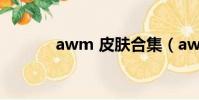 awm 皮膚合集(awm pink)