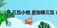 三互小組 是指哪三互(三互小組)
