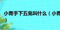 小青手下五鬼叫什么(小青為什么能召喚五鬼)