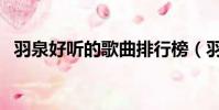 羽泉好聽的歌曲排行榜(羽泉好聽的歌曲)