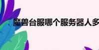 魔獸臺服哪個服務器人多(魔獸 臺服)