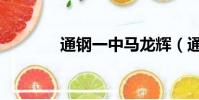 通鋼一中馬龍輝(通鋼一中)