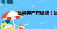 呂梁特產有哪些(呂梁特產)