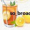 so_broadcast（sopcast頻道地址）