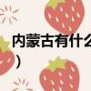 內蒙古有什么特產好吃的（內蒙古有什么特產）