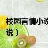 校園言情小說排行榜前十名（韓國校園言情小說）