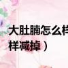 大肚腩怎么樣減掉基本動作視頻（大肚腩怎么樣減掉）