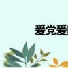 愛黨愛國的詩詞（愛國的詩詞）