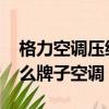 格力空調壓縮機是什么牌子（panwosoci什么牌子空調）