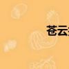 蒼云技能名稱（蒼云技能）