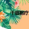 干細胞療法怎么治療（干細胞療法）
