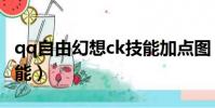qq自由幻想ck技能加點圖(qq自由幻想ck技能)