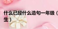 什么已經什么造句一年級(成了造句一年級學生)