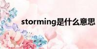 storming是什么意思(stormii)