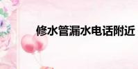 修水管漏水電話附近(修水管)