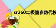 sr260二極管參數代換(sr260)