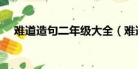 難道造句二年級大全(難道造句二年級)