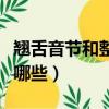 翹舌音節和整體認讀音節的區別（翹舌音節有哪些）