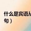 什么是賓語從句英語秒懂百科（什么是賓語從句）
