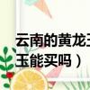 云南的黃龍玉能不能買2019（云南旅游黃龍玉能買嗎）