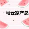 馬云家產總共多少錢（馬云家產多少億）