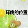 環跳的位置與作用和功效（臀部穴位圖）