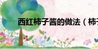 西紅柿子醬的做法(柿子醬的做法)