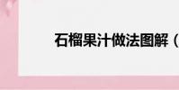石榴果汁做法圖解(石榴果)