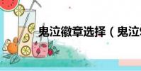 鬼泣徽章選擇(鬼泣95a選擇)