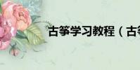 古箏學習教程(古箏學習)