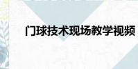 門球技術現場教學視頻(門球技術)