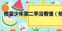 格雷少年第二季沒看懂(格雷少年第二季)