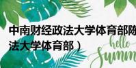 中南財經政法大學體育部陳浩中(中南財經政法大學體育部)