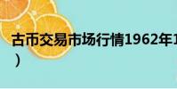 古幣交易市場行情1962年1角(古幣交易市場)