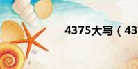 4375大寫(4375)