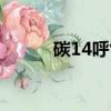 碳14呼氣試驗正常范圍（碳14）