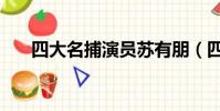 四大名捕演員蘇有朋(四大名捕演員)