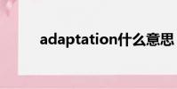 adaptation什么意思(adapta)